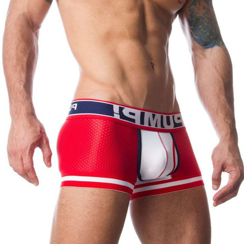 Free Shipping Underwear Mens Boxer Homme Cotton Men's Underpants Soft Men Boxer Shorts Men Underwear Boxers Male Underwear Penis