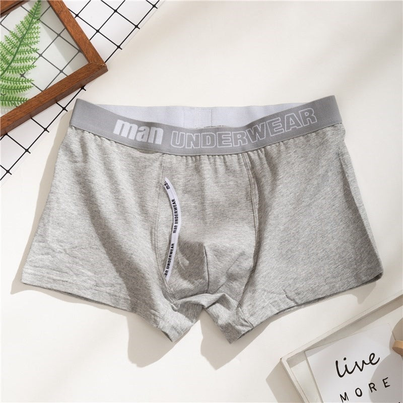 Boxer Mens Underwear Men Cotton Underpants Male Pure Men Panties Shorts Underwear Boxer Shorts Comfortable Cotton Plus size 4XL