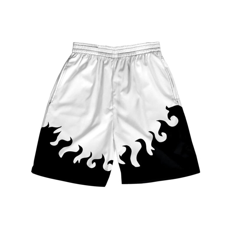 Anime Shorts Men Devil Fruit Manga Sports Shorts to Gym