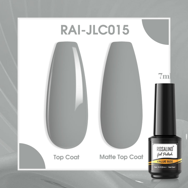 ROSALIND Gel Nail Polish 7ML Matte Base Top Coat