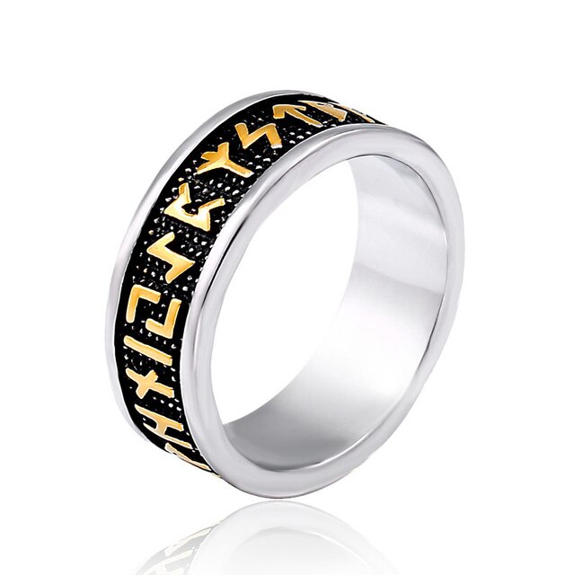 2020 Retro Viking Stainless Steel Mens Rings