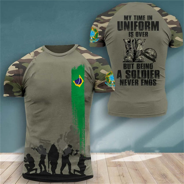 2022 Brazil Men's T Shirt