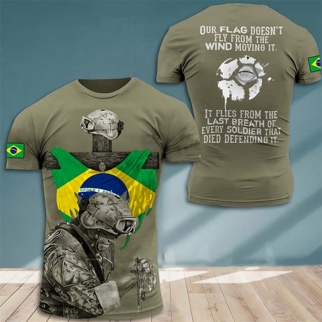 2022 Brazil Men's T Shirt