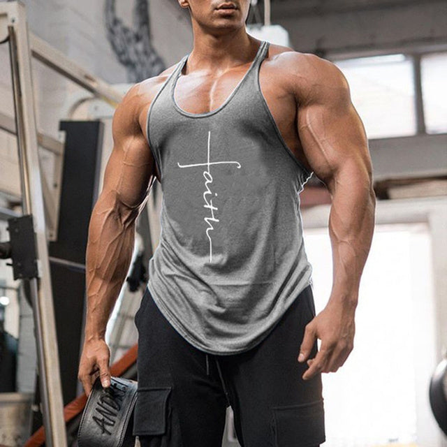 2022 Gym Tank Top Men Fitness