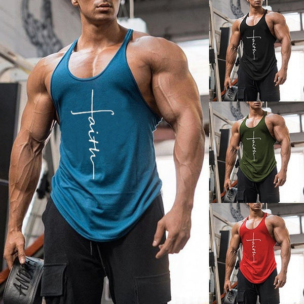 2022 Gym Tank Top Men Fitness