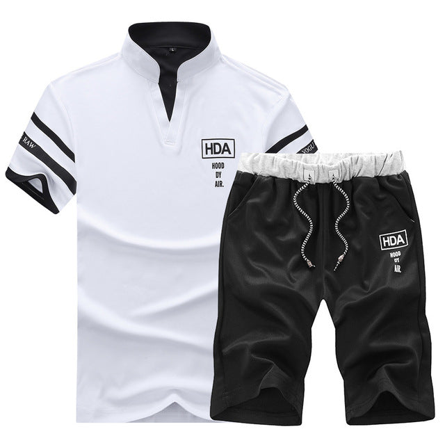 Mens Sets Korean Tracksuit