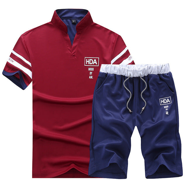 Mens Sets Korean Tracksuit