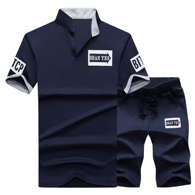 Mens Sets Korean Tracksuit