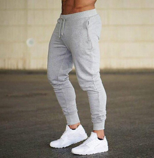 Muscle Fitness Running Training Sports Cotton Trousers