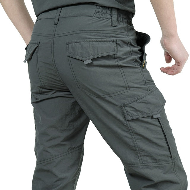 Long Trousers Male Quick Dry Cargo Pants