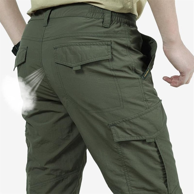 Long Trousers Male Quick Dry Cargo Pants