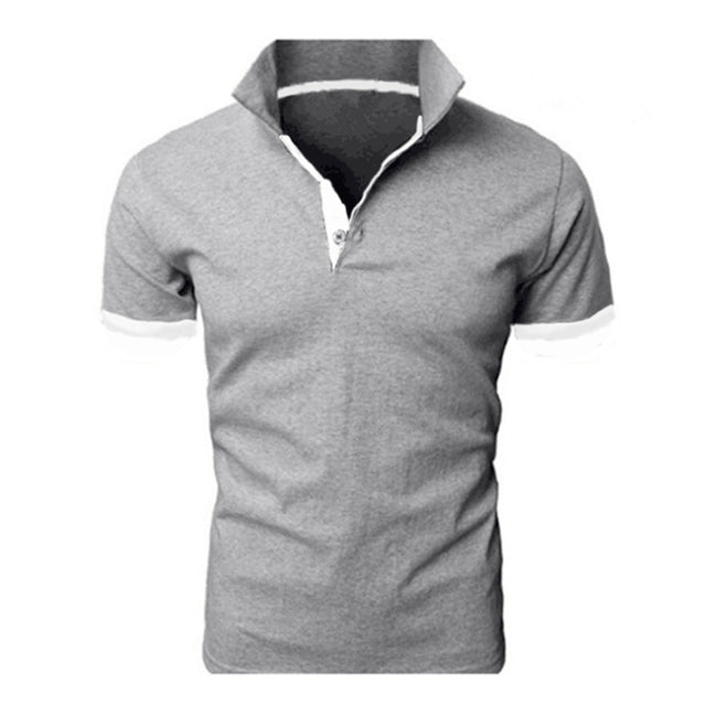 Shorts Sleeve Polo Business Clothes Luxury Men Tee Shirt