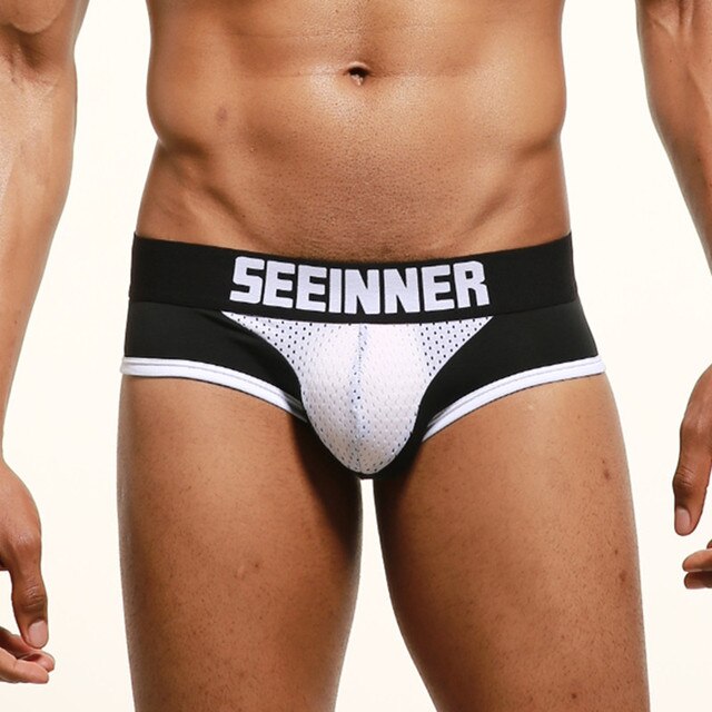 22 Styles Seeinner Underwears Boxer Shorts Men Fashion Sexy Gay Penis Pouch Men's Boxer Trunks Male Panties Calzoncillos Hombre