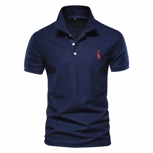 AIOPESON New Man Polo Shirt Mens Casual