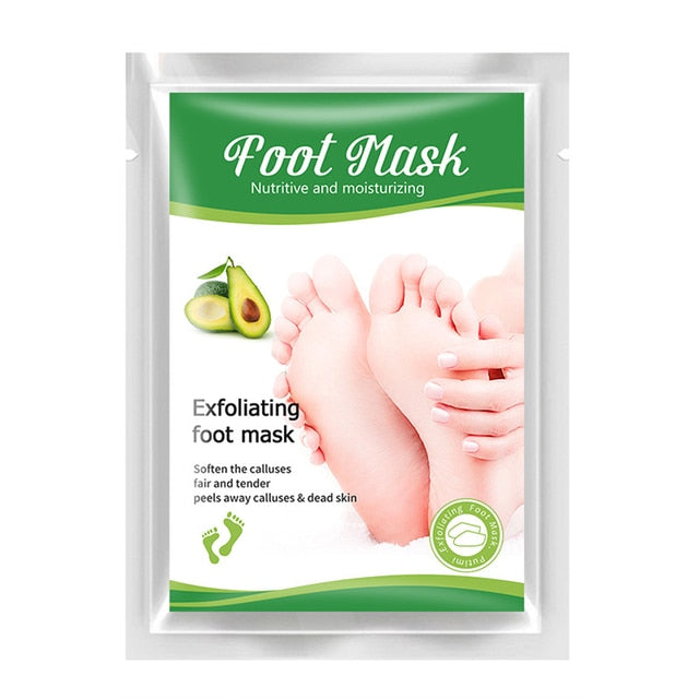 Feet Exfoliating Foot Masks Spa Pedicure Socks Exfoliation Scrub Remove Dead Skin Heels Foot Peeling Anti Cracked Foot Skin Care