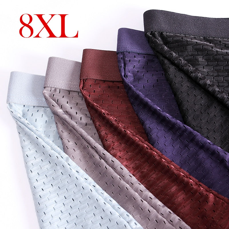 4pcs/lot Bamboo Fiber Men's Boxer