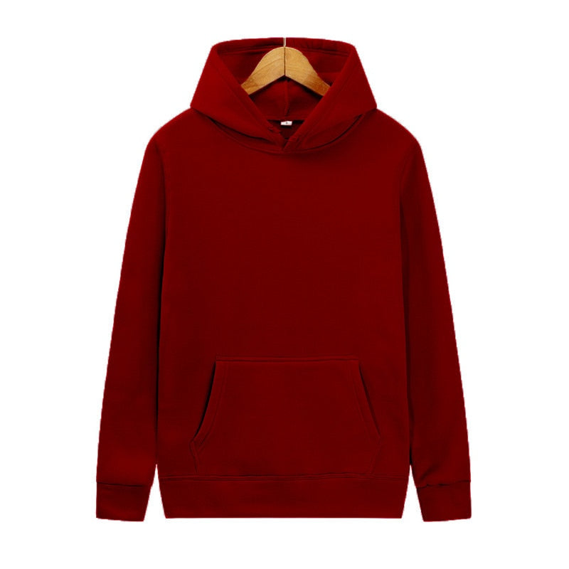 New Brand Men's/Women's  Hoodies Spring Autumn Winter Male Casual Fashion Hoodies Sweatshirts Solid Color Hoodies Hip Hop Tops