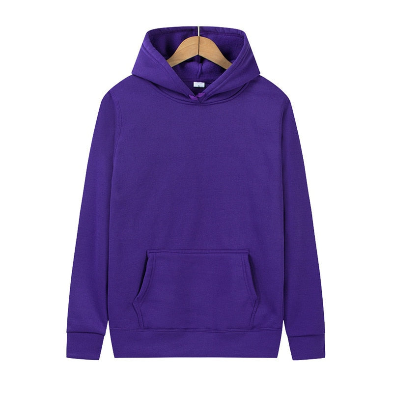 New Brand Men's/Women's  Hoodies Spring Autumn Winter Male Casual Fashion Hoodies Sweatshirts Solid Color Hoodies Hip Hop Tops