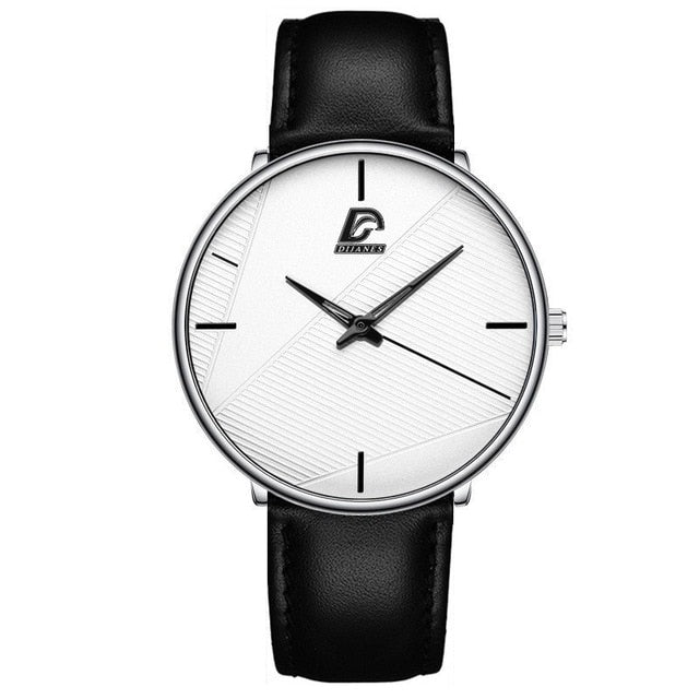 reloj hombre Watches Mens 2022 Minimalist Men's Fashion Ultra-thin Watch Simple Men Business Quartz Wristwatch relogio masculino