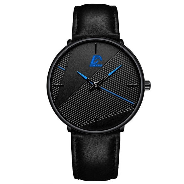 reloj hombre Watches Mens 2022 Minimalist Men's Fashion Ultra-thin Watch Simple Men Business Quartz Wristwatch relogio masculino