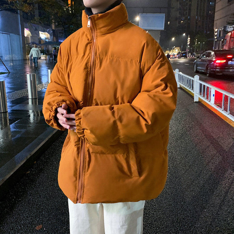 2022 Harajuku Men's Parkas Warm Thicken Fashion Coat Oversize