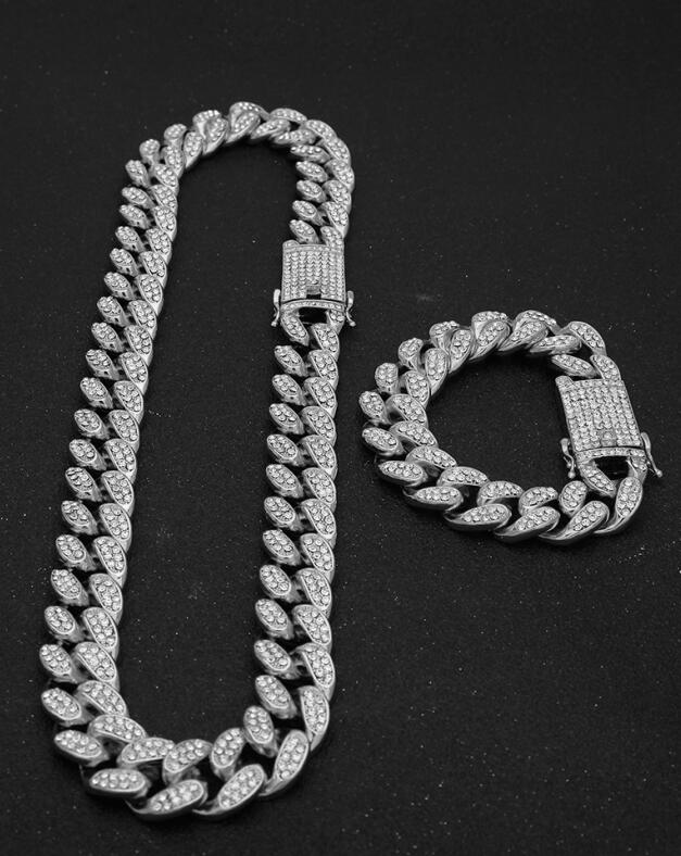 13mm Iced Out Cuban Necklace