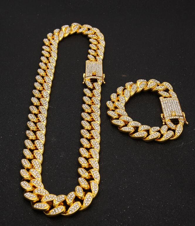 13mm Iced Out Cuban Necklace