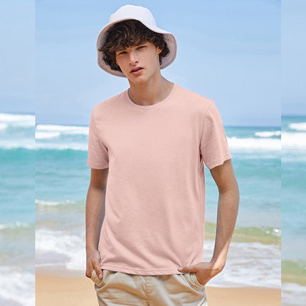 SEMIR summer cotton T shirts men 2022 simple o neck stretch solid new tops clothing casual tshirt man streetwear cool tee shirts