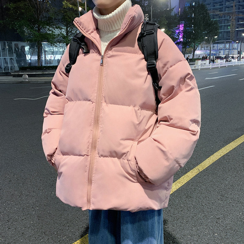 2022 Harajuku Men's Parkas Warm Thicken Fashion Coat Oversize