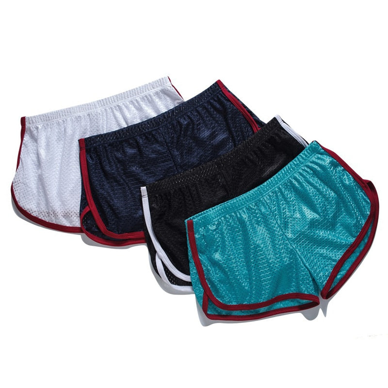 Men's Underwear Summer Mesh Loose Shorts Man Boxer