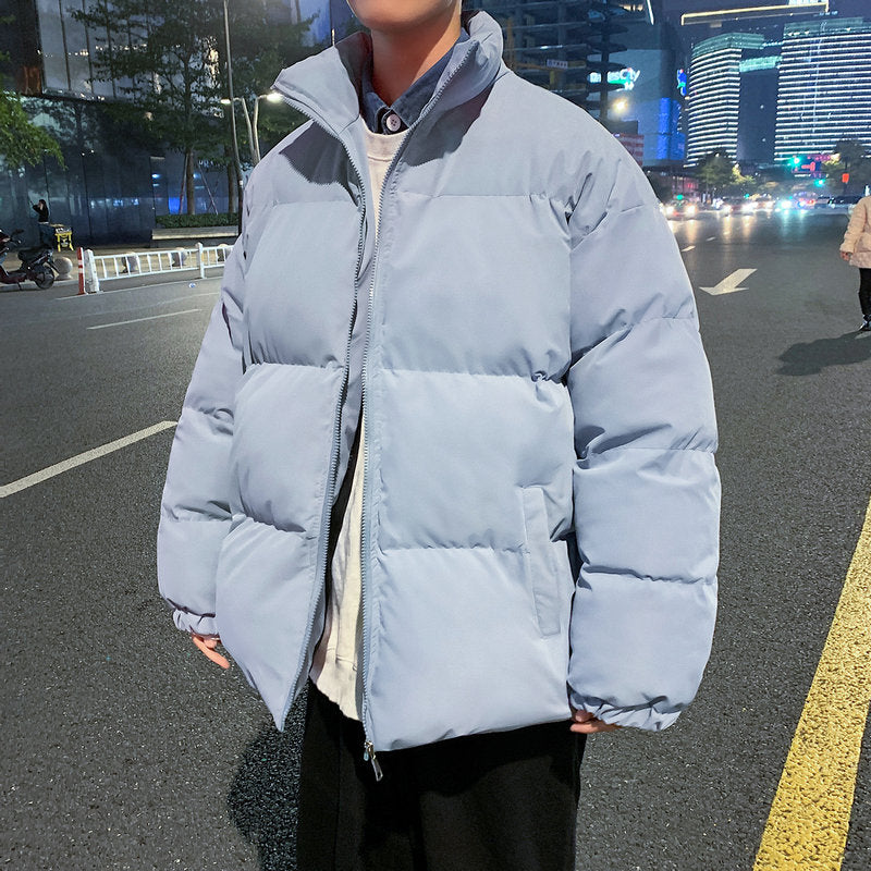 2022 Harajuku Men's Parkas Warm Thicken Fashion Coat Oversize