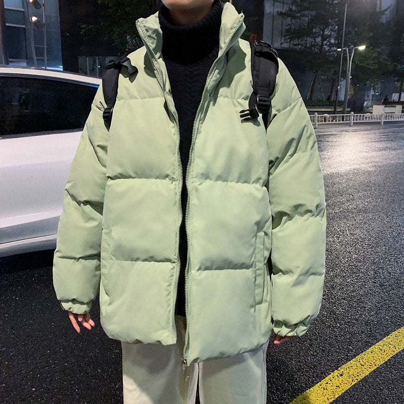 2022 Harajuku Men's Parkas Warm Thicken Fashion Coat Oversize