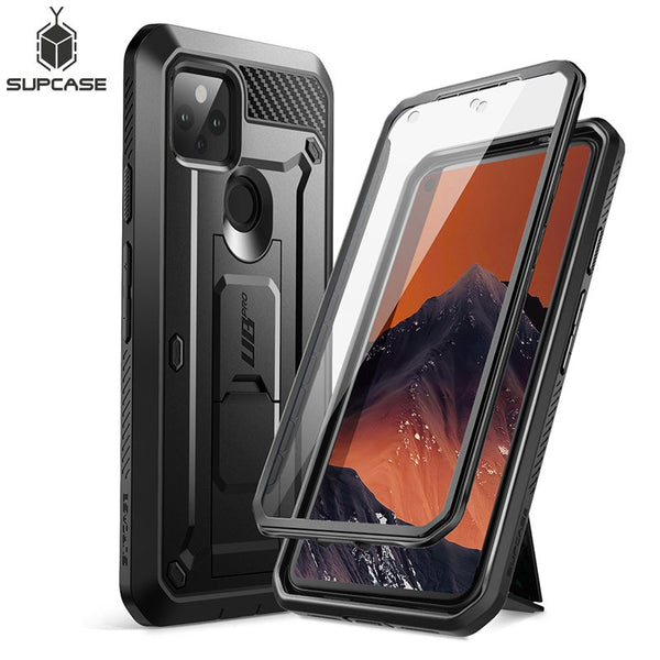 SUPCASE For Google Pixel 5 Case (2020) UB Pro Full-Body Rugged Holster Case Protective Cover WITH Built-in Screen Protector