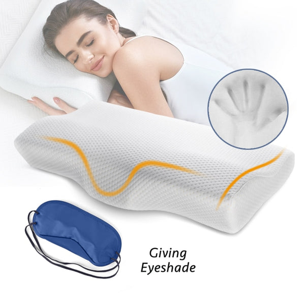 Memory Foam Bed Orthopedic Pillow Neck