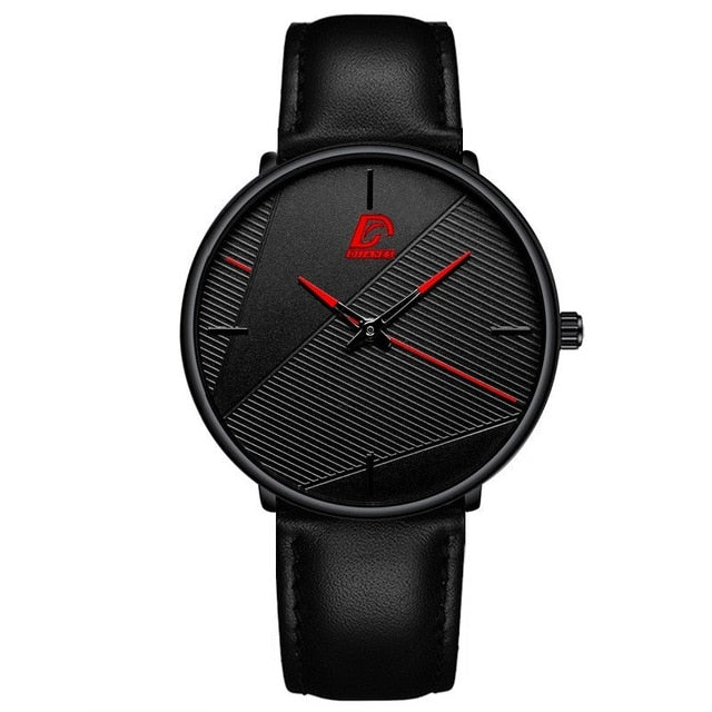 reloj hombre Watches Mens 2022 Minimalist Men's Fashion Ultra-thin Watch Simple Men Business Quartz Wristwatch relogio masculino