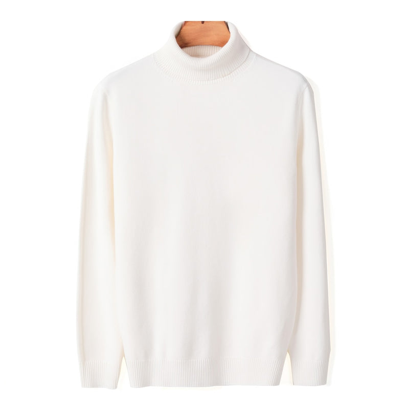 Autumn Winter Men's Warm Turtleneck Sweater