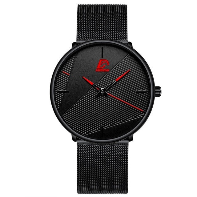 reloj hombre Watches Mens 2022 Minimalist Men's Fashion Ultra-thin Watch Simple Men Business Quartz Wristwatch relogio masculino