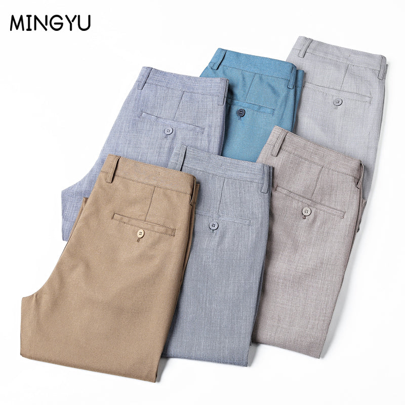 Straight-fit Casual Pants