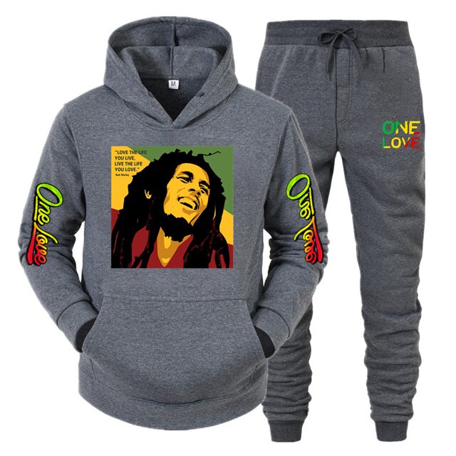 Ladies/Men's Hoodie Bob Marley Legend Reggae One Love