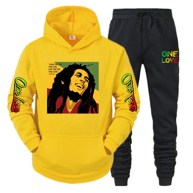 Ladies/Men's Hoodie Bob Marley Legend Reggae One Love