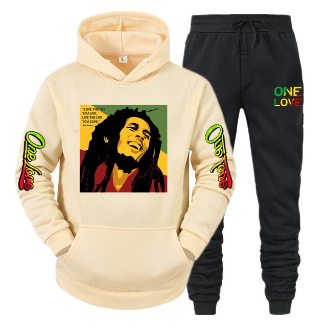 Ladies/Men's Hoodie Bob Marley Legend Reggae One Love