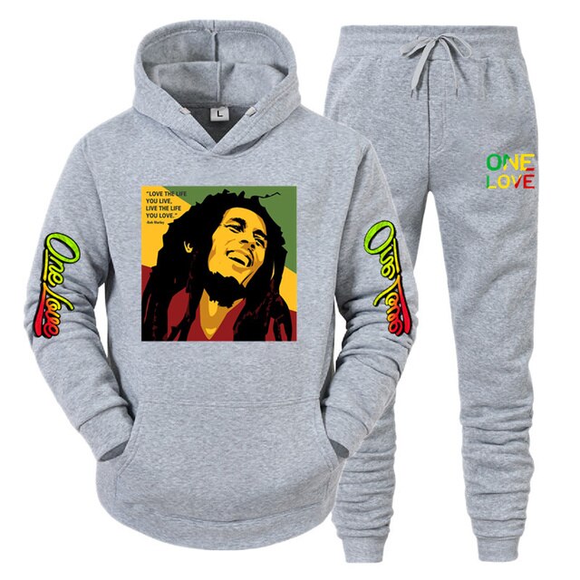 Ladies/Men's Hoodie Bob Marley Legend Reggae One Love