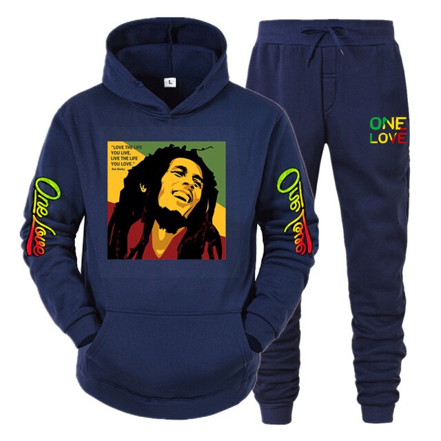 Ladies/Men's Hoodie Bob Marley Legend Reggae One Love