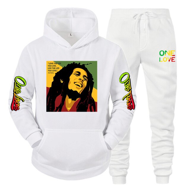 Ladies/Men's Hoodie Bob Marley Legend Reggae One Love