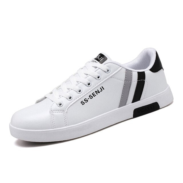 Mens Casual Shoes Sports Shoes Flats Lightweight Breathable Mens White Business Travel Mens Shoes Tênis Masculino Sneakers Men