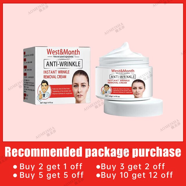 Remove Wrinkle Anti-Aging Fade Fine Lines Face Whitening Brighten Skin Beauty Health Care Retinol Lifting Firming Cream