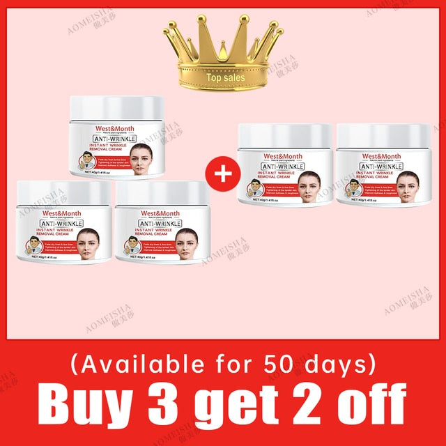 Remove Wrinkle Anti-Aging Fade Fine Lines Face Whitening Brighten Skin Beauty Health Care Retinol Lifting Firming Cream