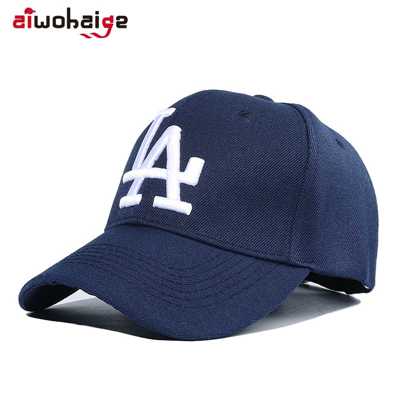 Women's Hats Letters LA High Quality Embroidered Baseball Caps Fashion Popular Outdoor Sports Caps Trucker Caps Unisex 2022 New