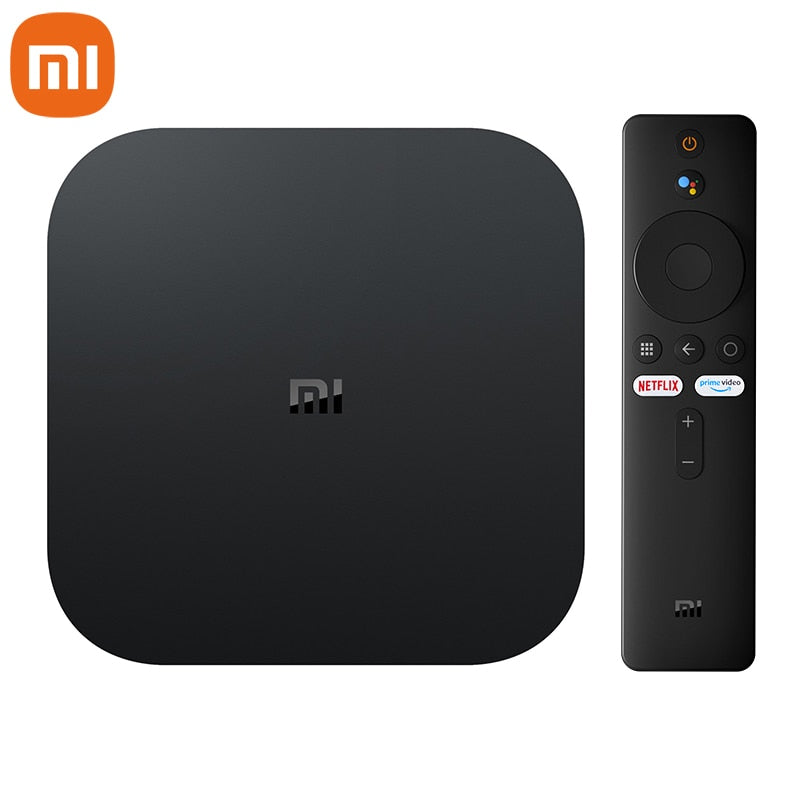 Original Xiaomi Mi TV Box S 4K Android 8.1 HDR 2G 8G WiFi BT4.2 Google Cast Netflix Smart TV Box Media Player Global Version