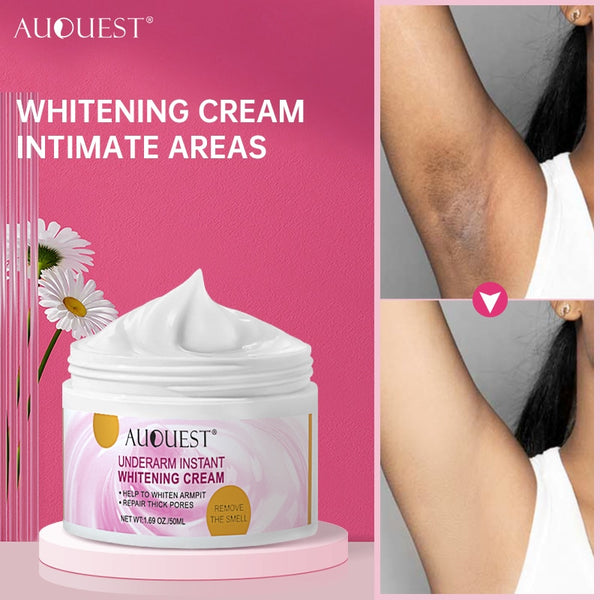 Whitening Cream for Dark Skin Armpit Lightening Intimate Areas Underarm Body Skin Care Private Parts Whiten Cream Beauty Health